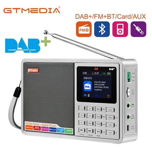 Gtmedia portable dab radio - gtmedia,