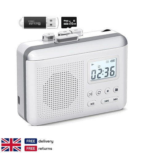 Retro cassette walkman player - cassette,