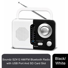 Soundz SZ412 AM/FM Bluetooth